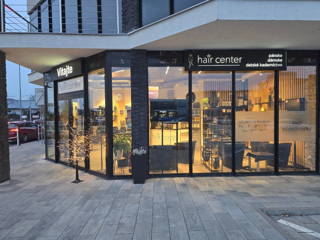 Vlasový salón Ilava - Haircentrum | Web Design Šimon Bomboš